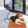 Pet Heating Pad Waterproof Electric Heating Mat Warming Blanket with 9 Heating Modes